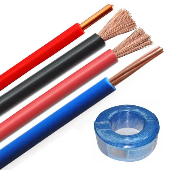 High Quality Solid Conductor PVC insulated NYY Y/G power cable 2.5mm2