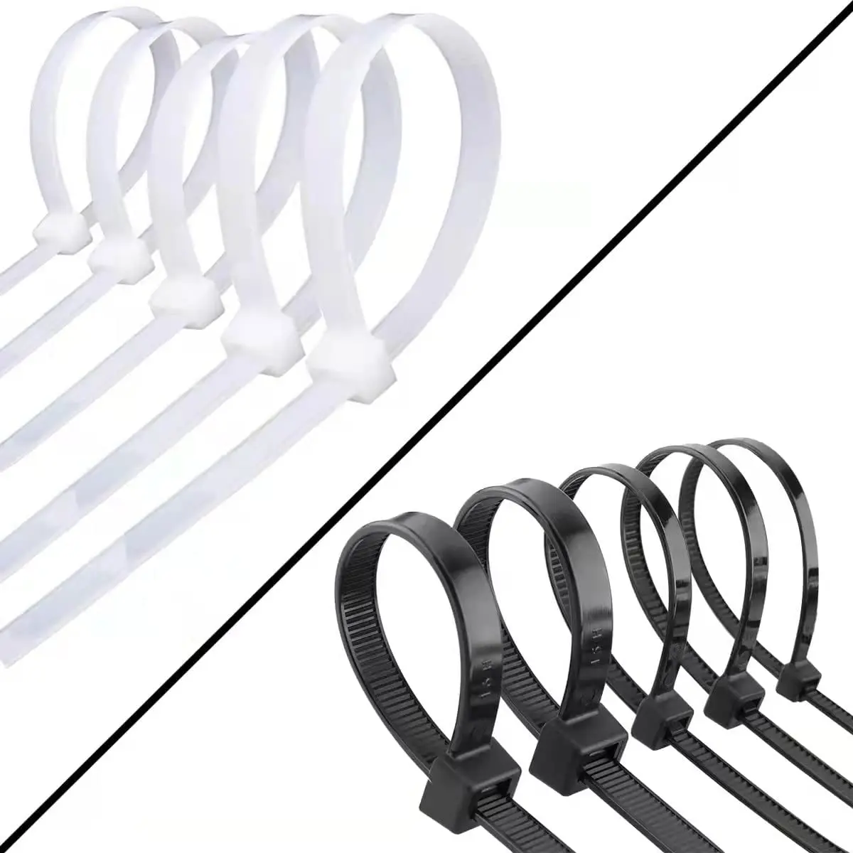 Durable Plastic Nylon Cable/Zip Ties and Tie Wraps for Various Use