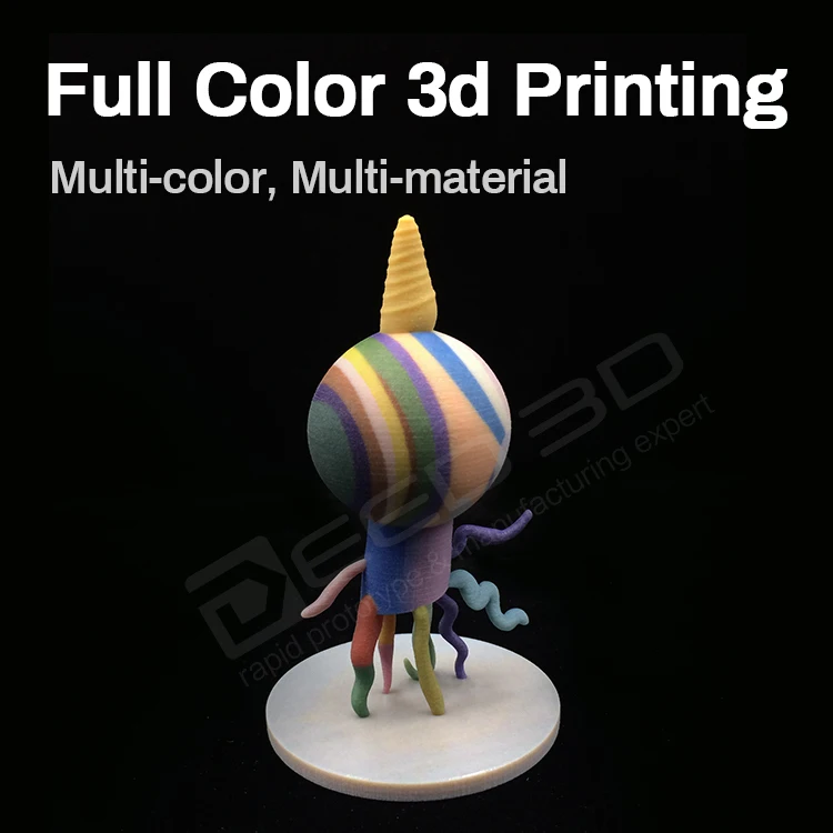 Stratasys Manufacturer Customized 3D Plastic Printing Full Color Resin Clear Resin 3D Print Figure Or Medical Model
