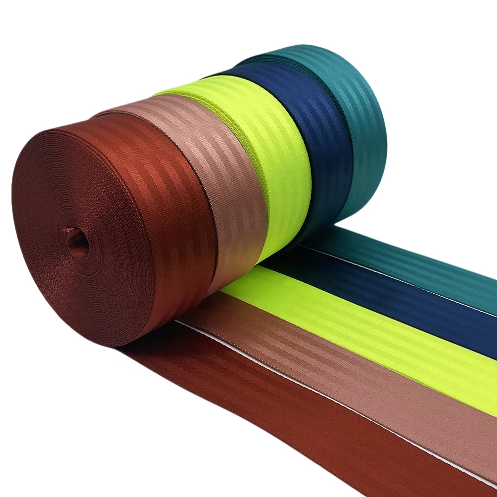 Factory strong webbing belt strap nylon webbing for car seat belt