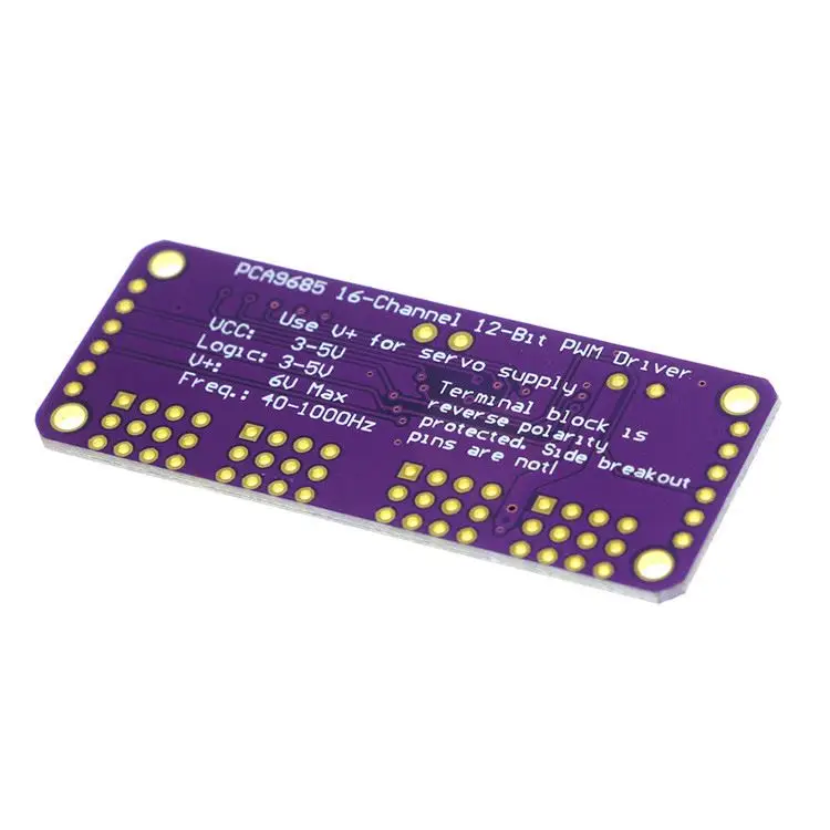 MCU PCA9685 16 channel 12 bit Fm+I2C bus PWM controller servo control module