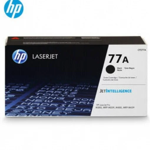 HP Original CF277A/77A Toner Cartridge Black Single Pack Compatible for M305/M329/M405/M406 Plastic with Chip