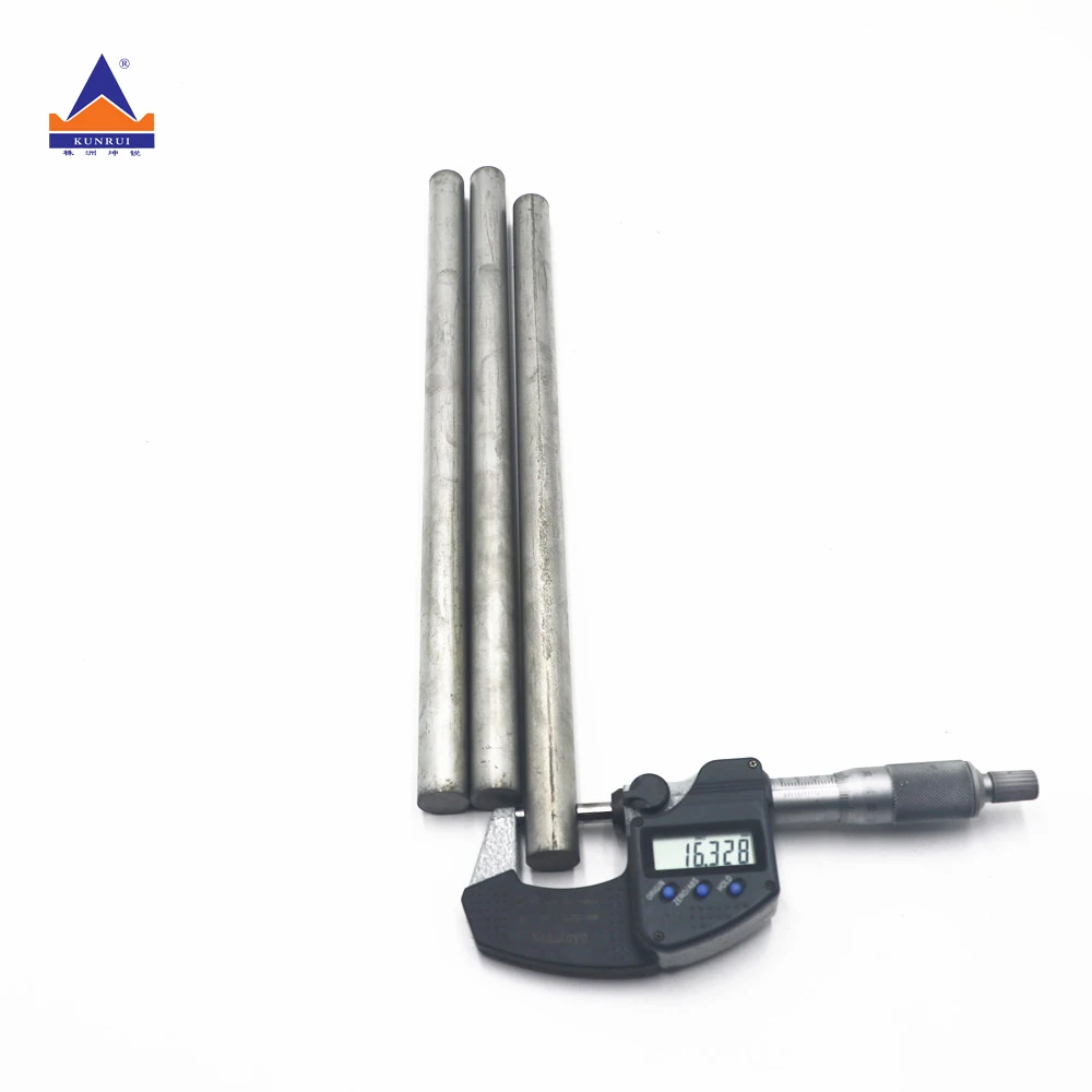 D16 мм * 330 мм Карбид вольфрама стержень изготовлен из 100% первичного материала, без вторичного материала
