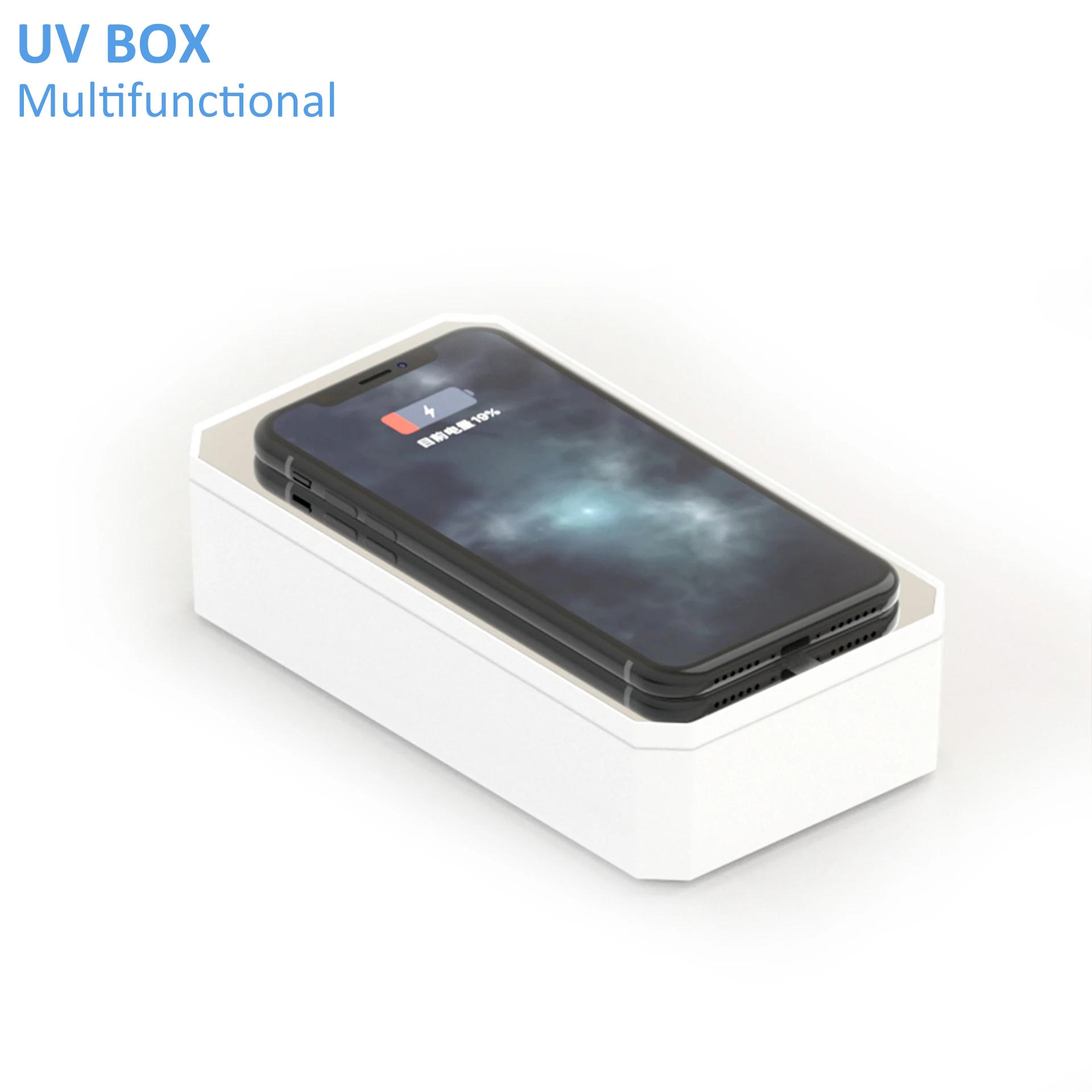 
 Uvcare коробка de esterilizador ultravioleta multifuncin sterlization uv коробка Стерилизатор Дезинфекции портативное  