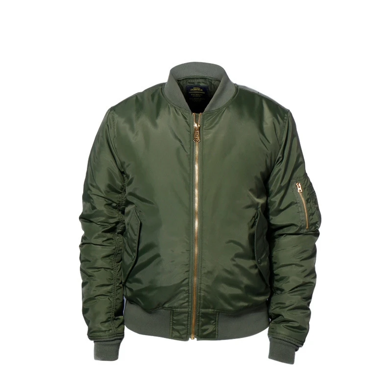 
Winter Bomber Jacket Oliver Bomber Jacket Mens Military Flight Jacket MA1 