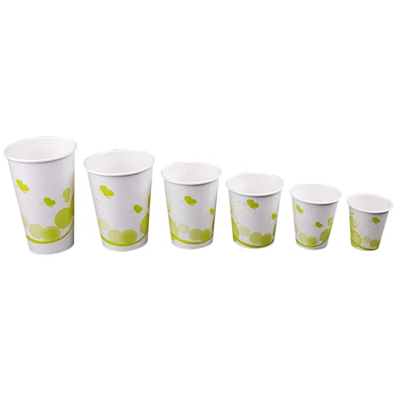 16Oz Beverage Paper Cup With Logo overall print high speed machine