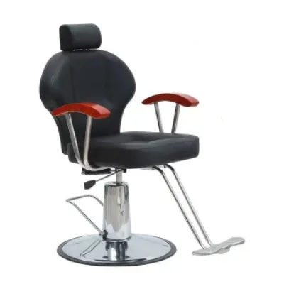 Beauty Barbershop Antique Salon Equipment and Furniture Hair Saloon Chairs Metal Barber Chair Leather Style Chair