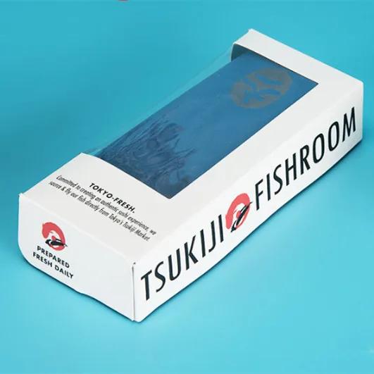 
Food grade take-out packaging boxes PVC window baked goods carton customization of sushi salad take-away lunch box 