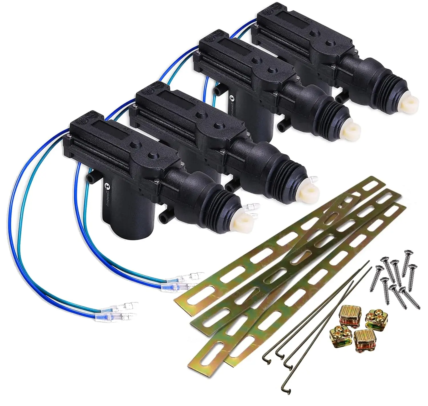 12V Motor 4 Pack Universal Car Power Door Lock Actuator Car Central Locking System