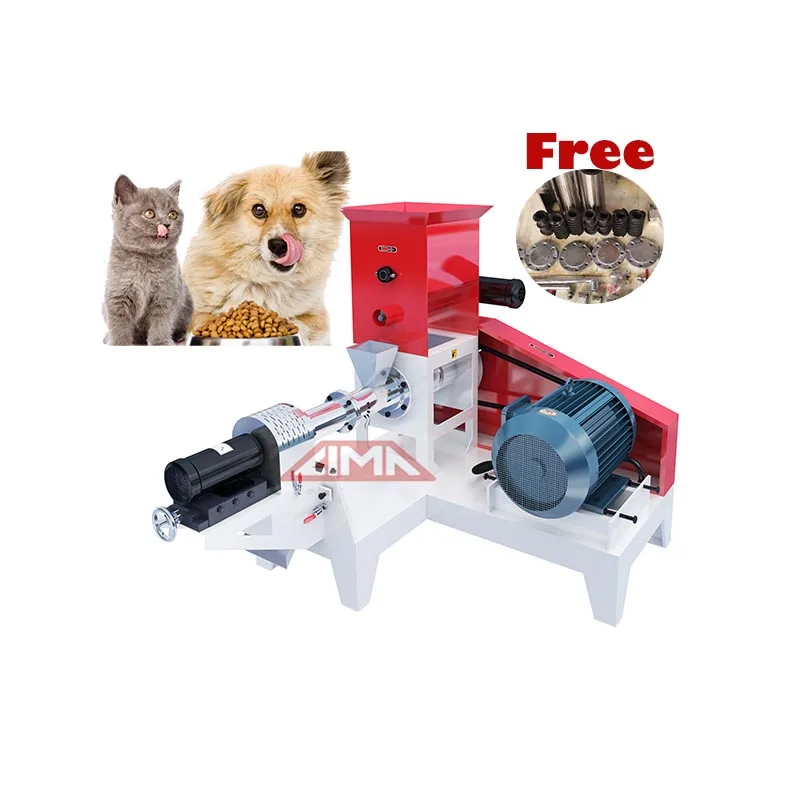 LIMA Salmon Feed Pellet Machine Pet Feed Machine Pet Food Processing Machines Pet Dog Dry Catfish Food Extruder For Sale