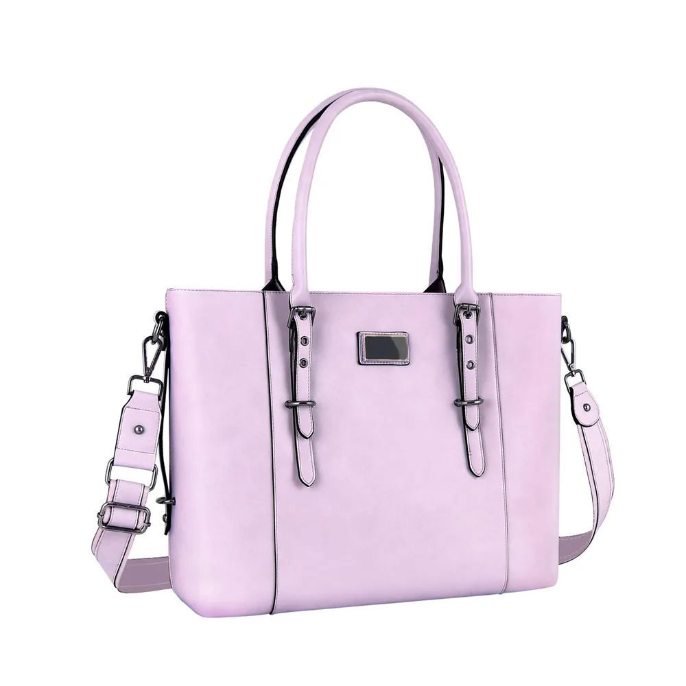 Latest French Light Weight Designer Factory Direct Deep Purple Unique Ladies Handbags Pu Leather Hand Tote Bag For Women Cheap