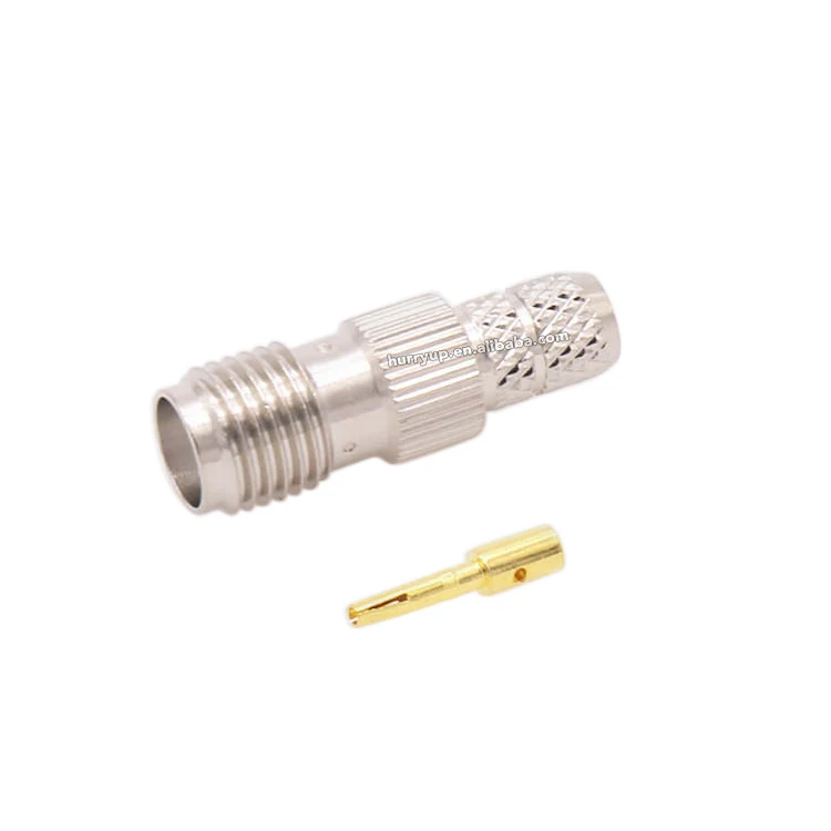 RF Coaxial SMA Female Crimp for RG58/RG142 Cable Connector SMA-C-K3-2