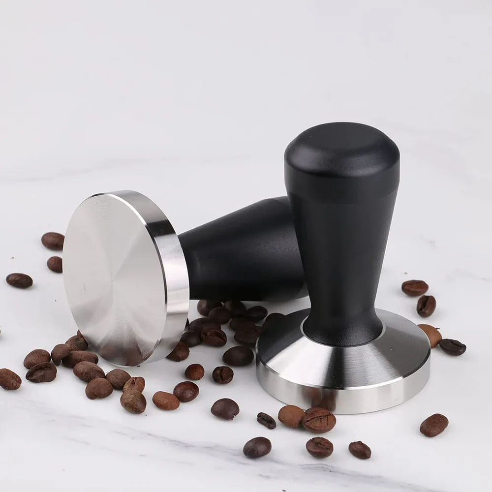 Custom Logo 51 53 58mm Coffee Bean Press Tool Premium Quality Coffee Tamper Coffee Tamp Tool