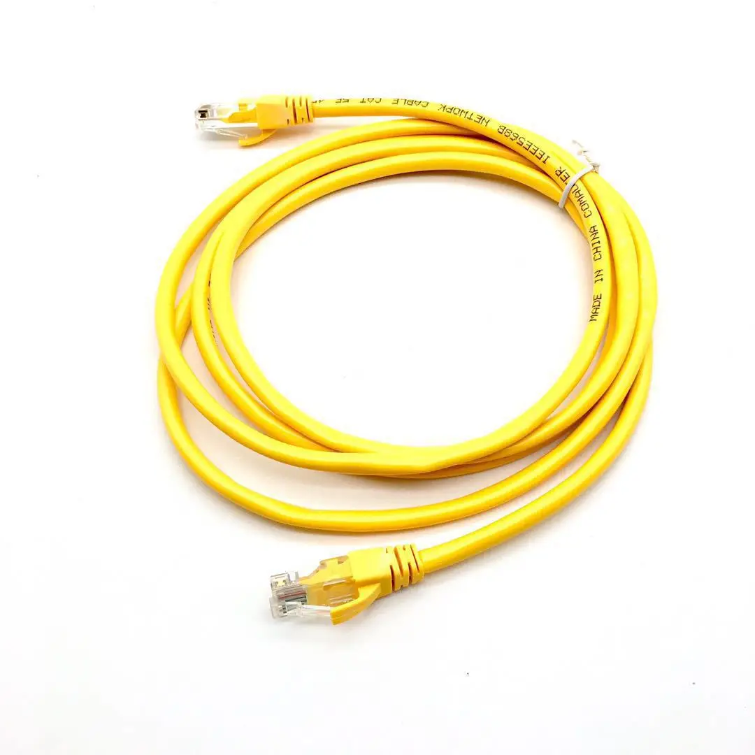 Shenzhen Network Ethernet Gold Plated Rj45 Cat5 Cat5e UTP/STP/FTP Patch Cord Cable Unshielded Twisted Pair Cat 5e CCA or CCS/BC