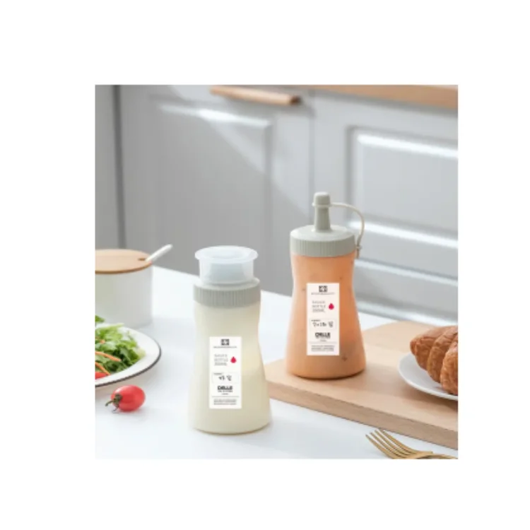 2023 China Factory Price Creative Ldpe HDPE PE Crowded Empty Plastic Sauce Bottle Ketchup Jam Squeeze Bottle