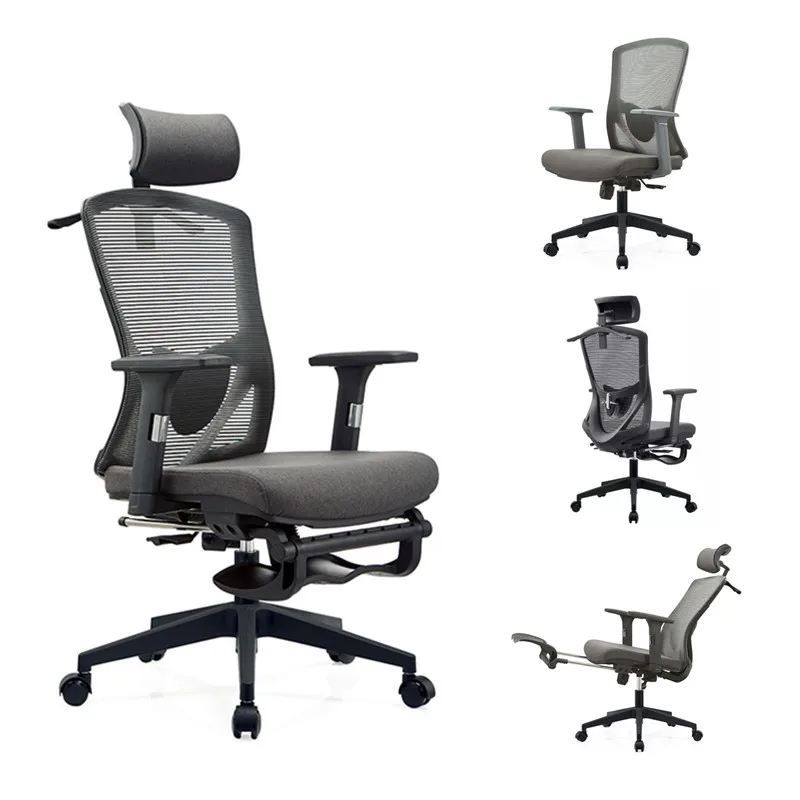 Luxury High Back Lumbar Support Ergonomic Executive CEO Boss Manager Computer Desk Swivel Office Chair Furniture