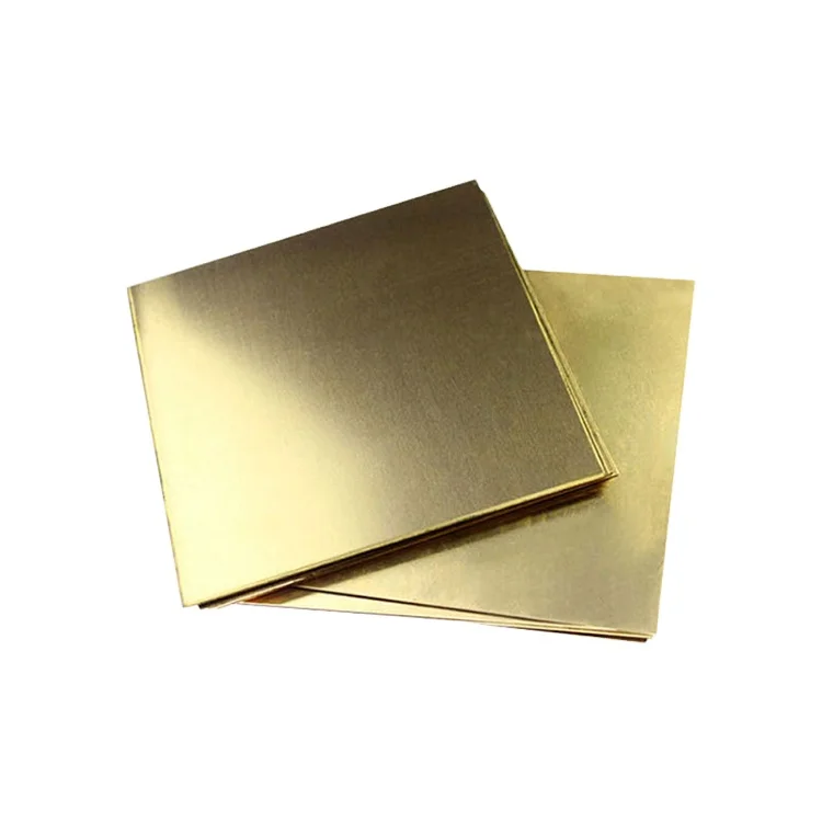 ASTM B152M copper plate CNC metal brass sheet 0.7mm brass plate sheet