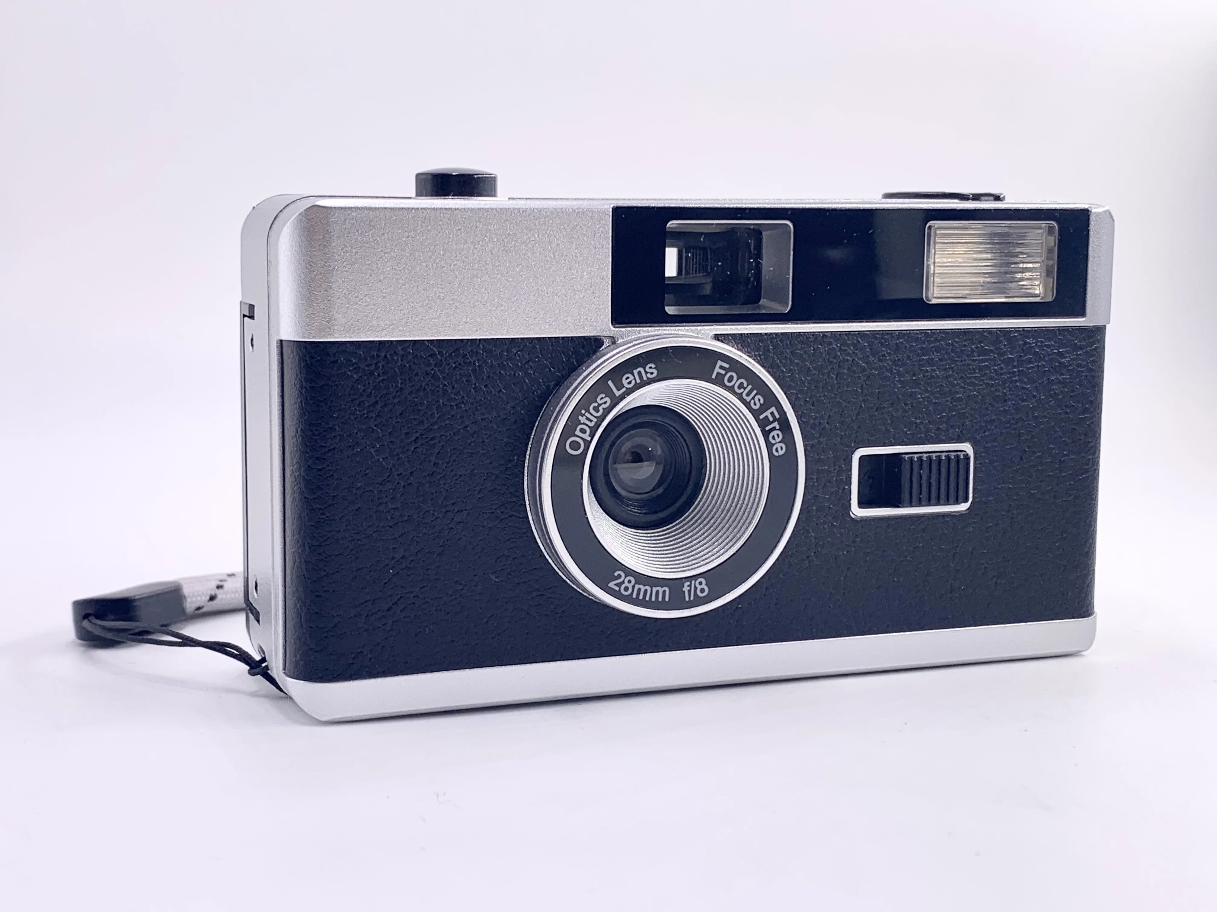 CUSTOM fuji retro replaceable re usable non disposable reloadable waterproof colorful white reusable film camera with flash