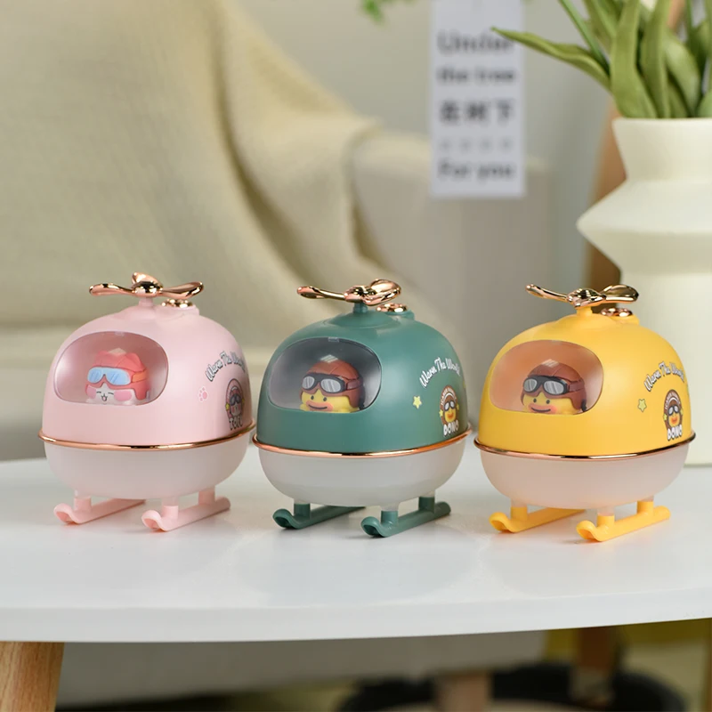 New Design Aircraft Shape Cool Mist Atmosphere Diffuser Mini Air Humidifier