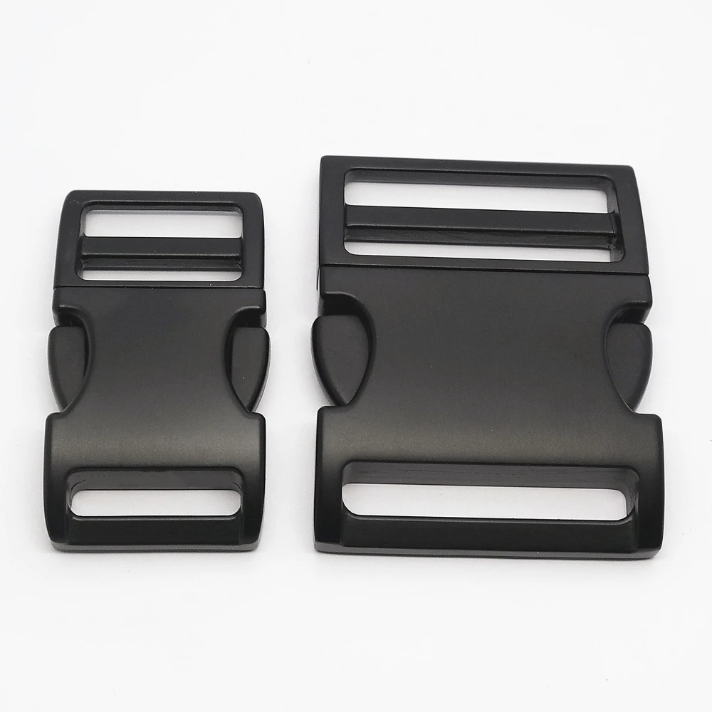 Wholesale metal strap buckles for bags 40mm lock metal buckles custom LOGO
