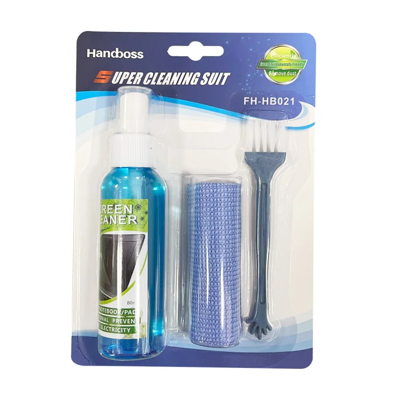 Wholesale  screen cleaning liquid and brush for LCD laptop cleaning Kit