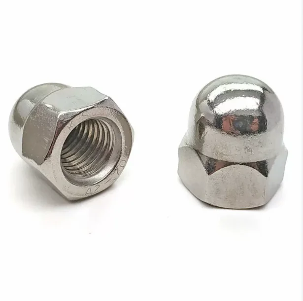 Din1587 Stainless Steel M6 M8 M10 M12 Hexagon Dome Cap Nut Acorn Domed Nuts