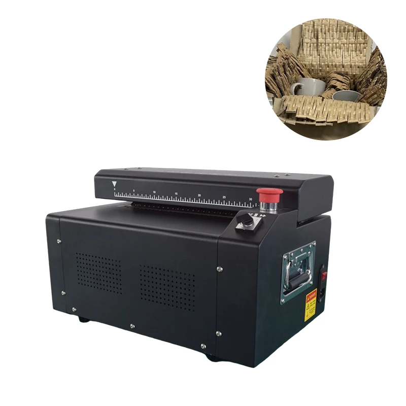 Super Factory Easy To Use Cardboard Kraft Expanding Pad Shredder Waste Board Corrugated Paper Cutting Machine