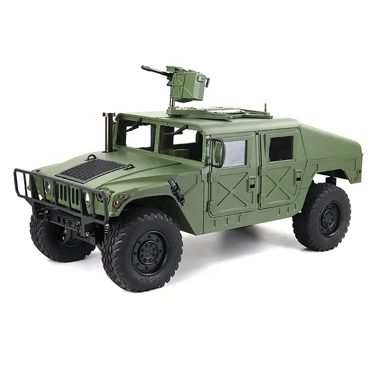 1/10 2.4G 4WD 16CH 30km/H RC Model Car U.S.4X4 Military Vehicle Truck HG P408  without Battery Charger