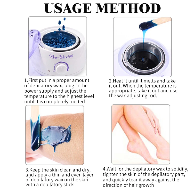 Professional Multi-Function Body Hair Removal Machine SPA Hand Epilator Feet Paraffin Wax Heater Warmer Hot Wax Personal Care