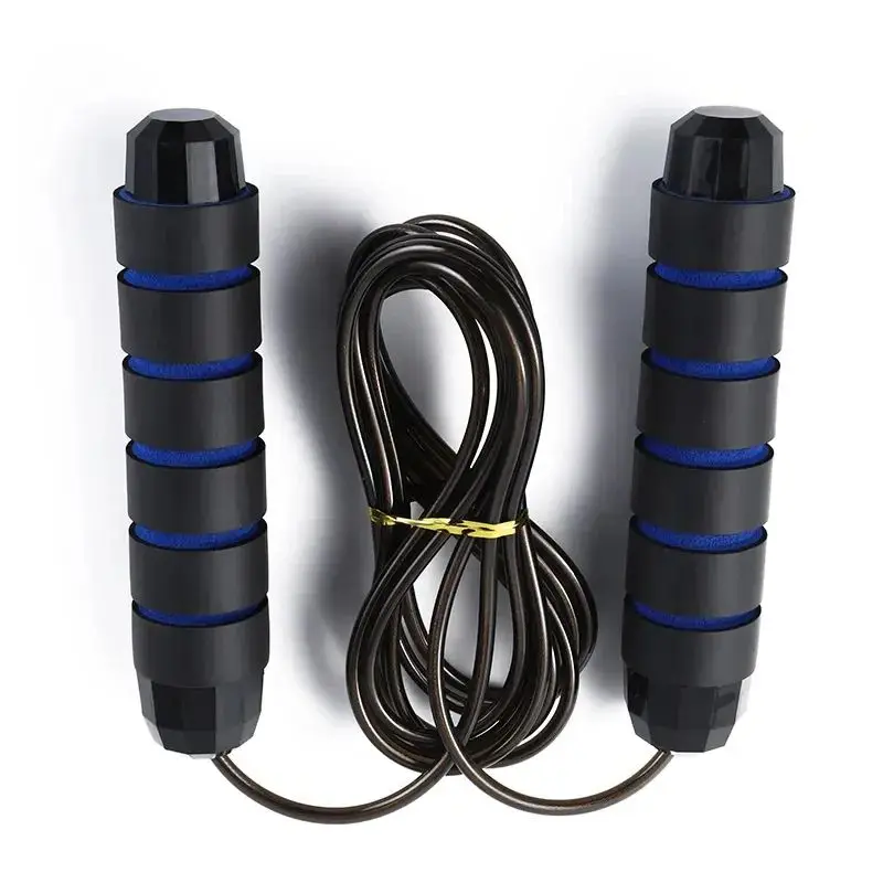 YIWU Custom Speed Jump Fitness Rope Adjustable Steel Wire Speed Jumping Ropes for Exercise Weighted Jump Rope for Training