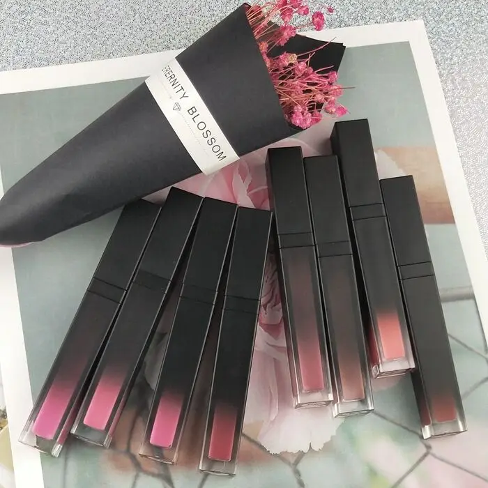 
Make your own logo lip gloss private label multi colors waterproof liquid matte lipstick 