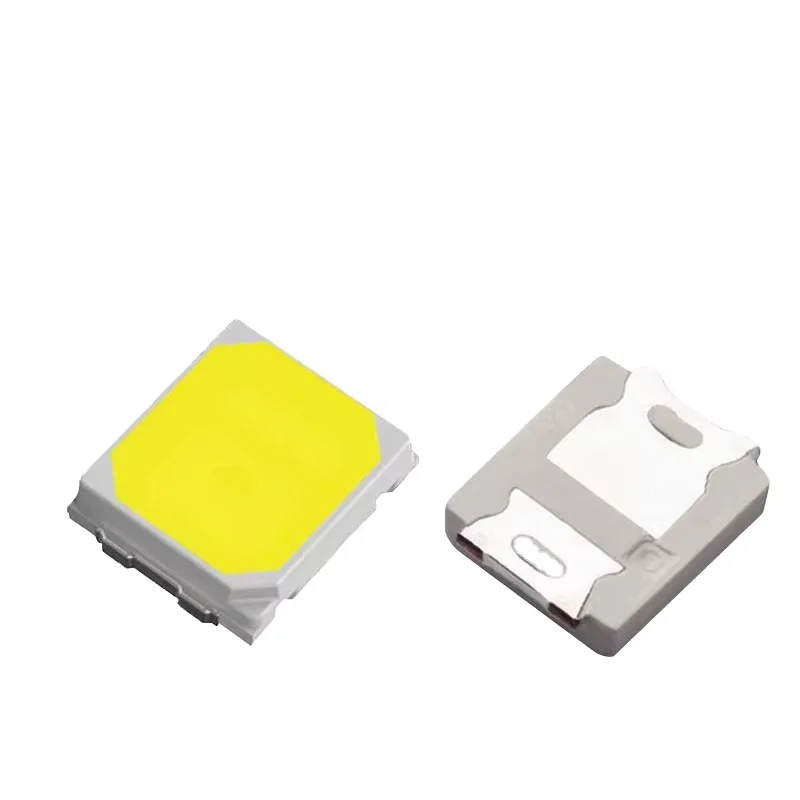 2835 SMD светодиодный диодный чип холодный теплый белый красный зеленый синий желтый 0 2 Вт 5 В 3 маленькая Сделай Сам SMT PCB лампа излучающая световые бусины