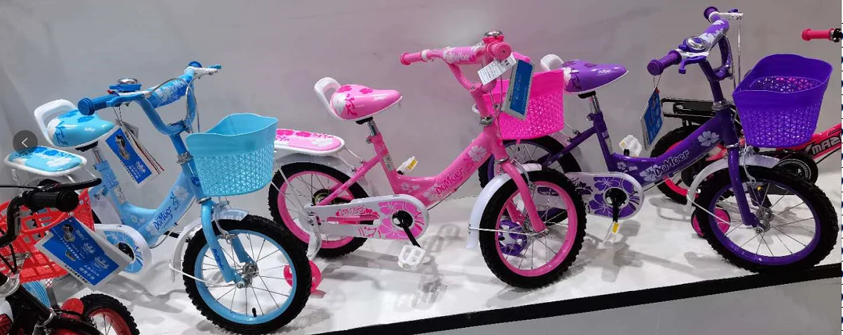 2023 new 16-inch pedal two-wheel bike, two nail stand, plastic fender, independent packaging
