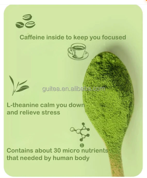 Sweet Matcha Latte Powder Organic Matcha Powder Sweetened