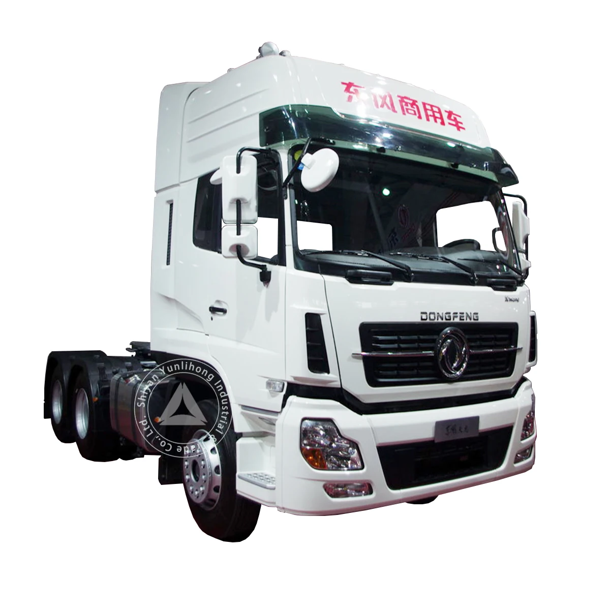 Dongfeng chassis with cabin semi trailer 6x4 tractor truck head for sale