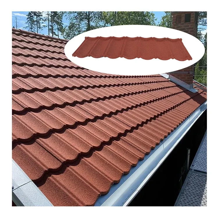 Cheap Stone Coated Roofing Tile High Quality Stone Coated Metal Roof Tiles