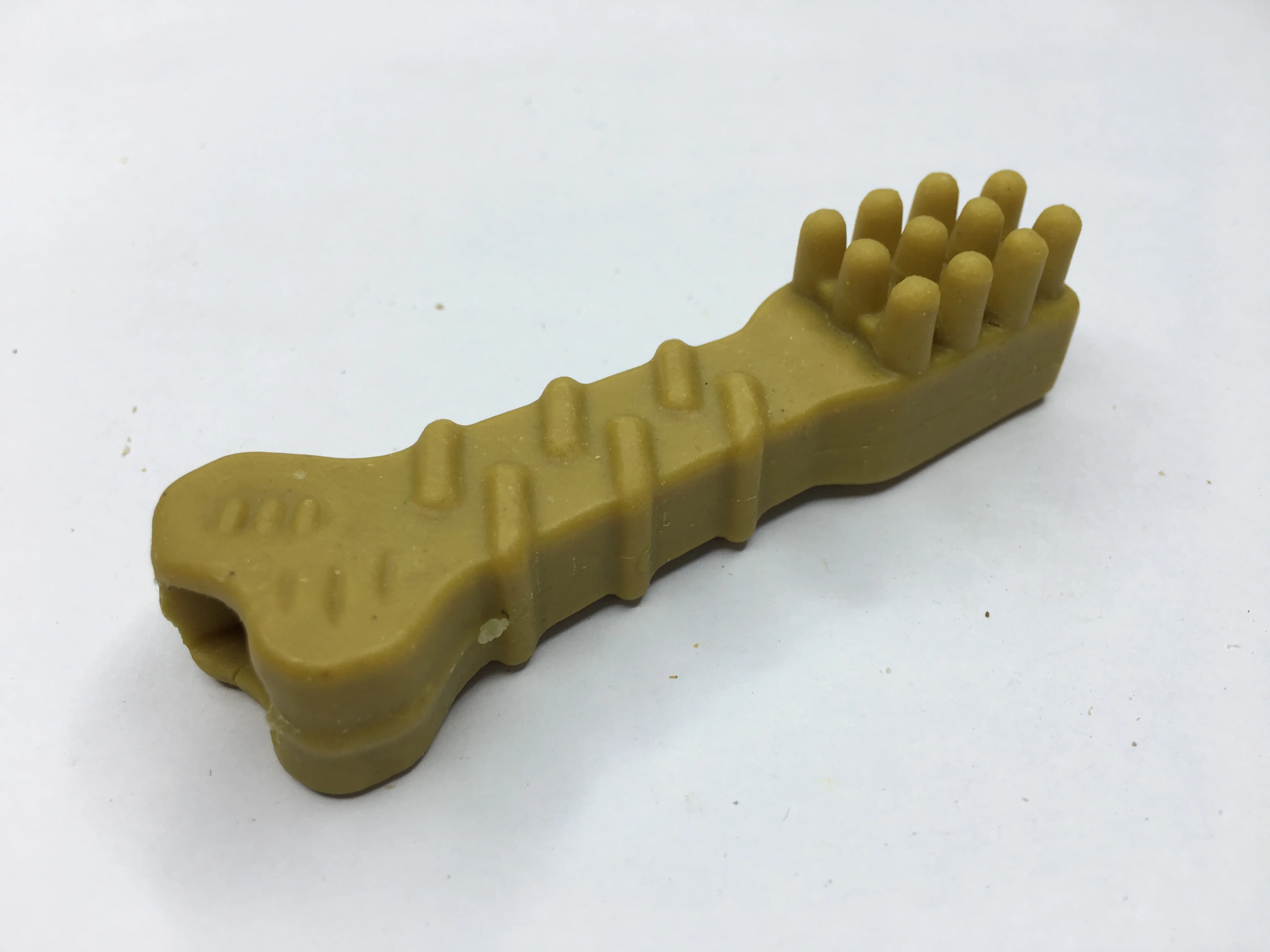  High Quality Multiple Flavors Rawhide Alternative Bone Toothbrush Dog Dental Vege