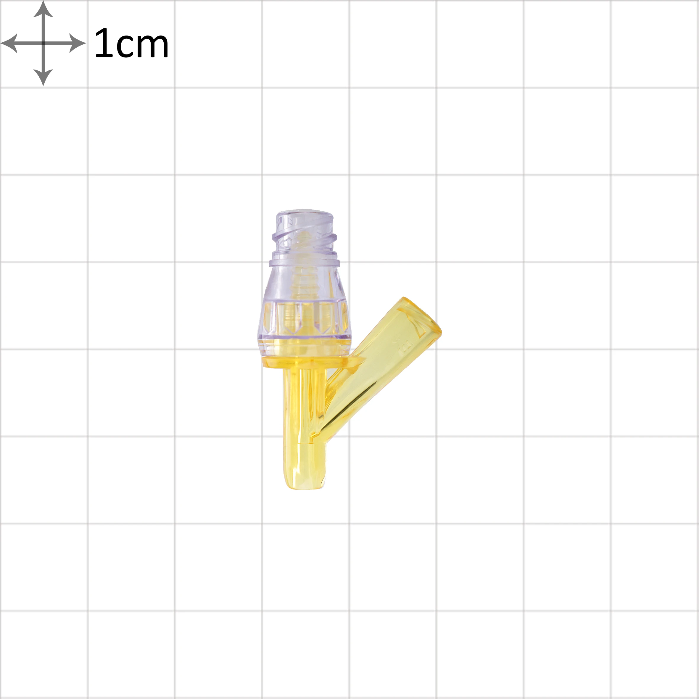 U-MED Good Quality Transparent Y Type Needless Connector With Female Luer Lock For  2.3mm OD TubingNO.51024