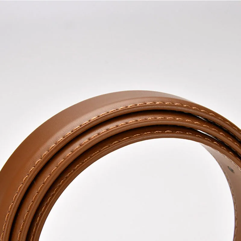 Women Casual Genuine Leather Belt for Jeans Pants Fashion Ladies Girls Waist Dress Belt Business Alloy Easy Way Female Cow Hide