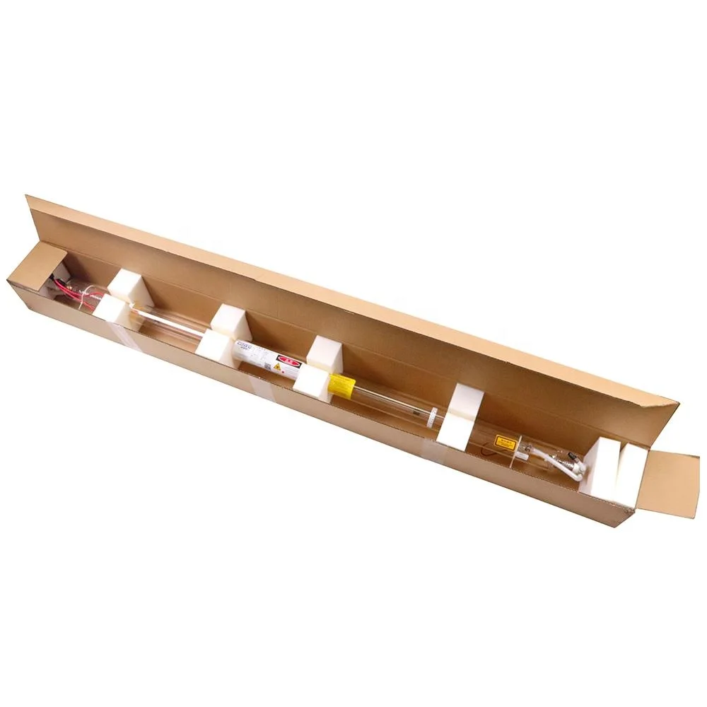 1700H7 Co2 Glass Laser Tube 140W Max Power 160W Laser Lamp L1780mm D80/60mm for CO2 Laser Engraving Cutting Machine