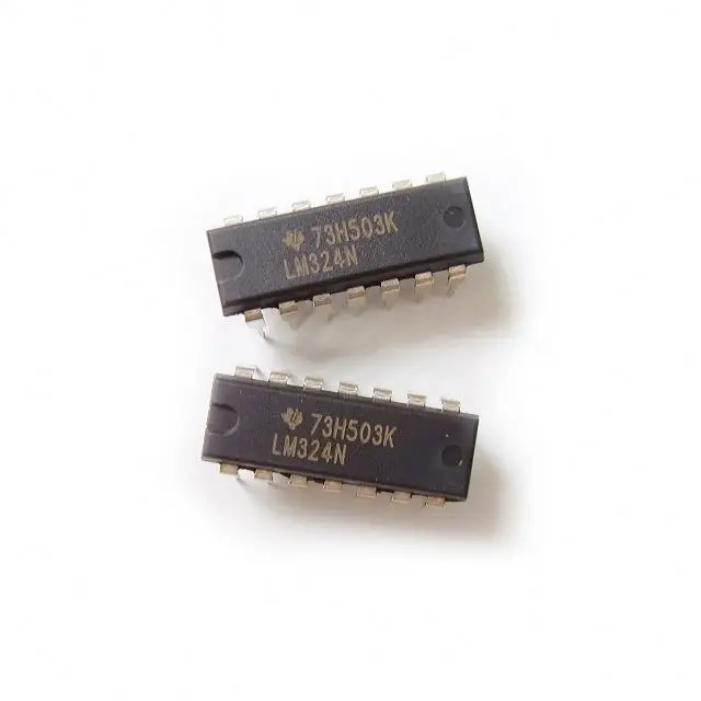 Lm324n Dip14 Pre G4 Circuit Integrated Op Amp Quad Gp 16v 32v 14-pin Pdip Lm324