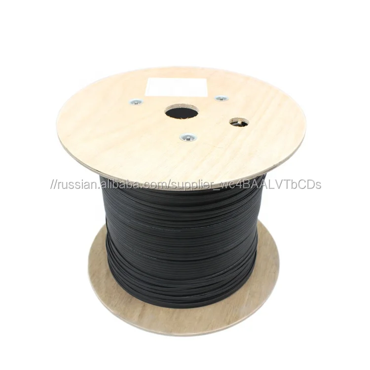 Открытый Кабо Fibra Optica падение 2fo Cabo Sustentavel 1000 м один режим G657A1 G652D 1 Core FTTH волокно-оптический кабель