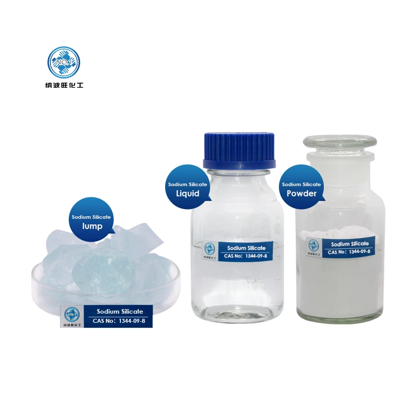Factory High Quality Sodium Silicate Solid/Liquid/Powder CAS 1344-09-8  Silicate Sodium for Soap