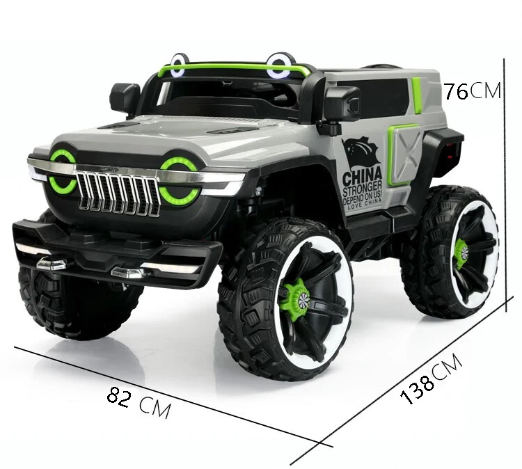 Four-Wheel Electric Ride On 12V 10 Kids Driving Electric Cars 4*4