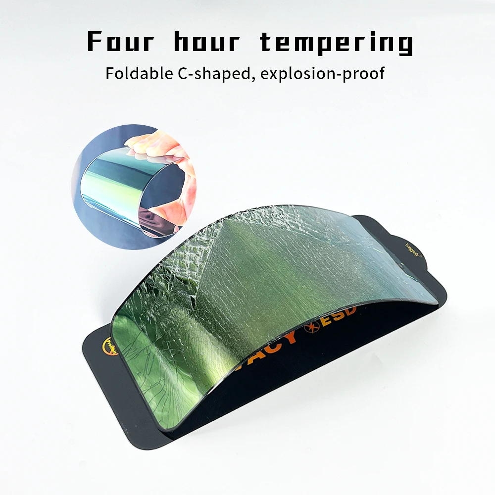 Privacy Transparent Anti-blue Light Ray Eye Protect HD Screen Protector For IPhone 14 13 12 11 Pro Max