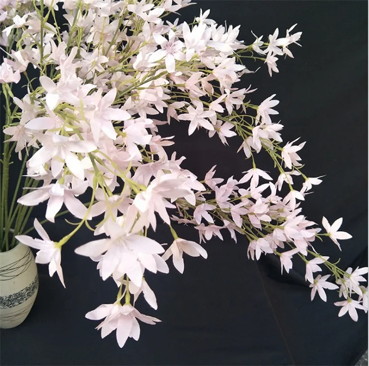 Z1475 Fast Delivery Yellow Artificial Oncidium Orchid Plant Flowers