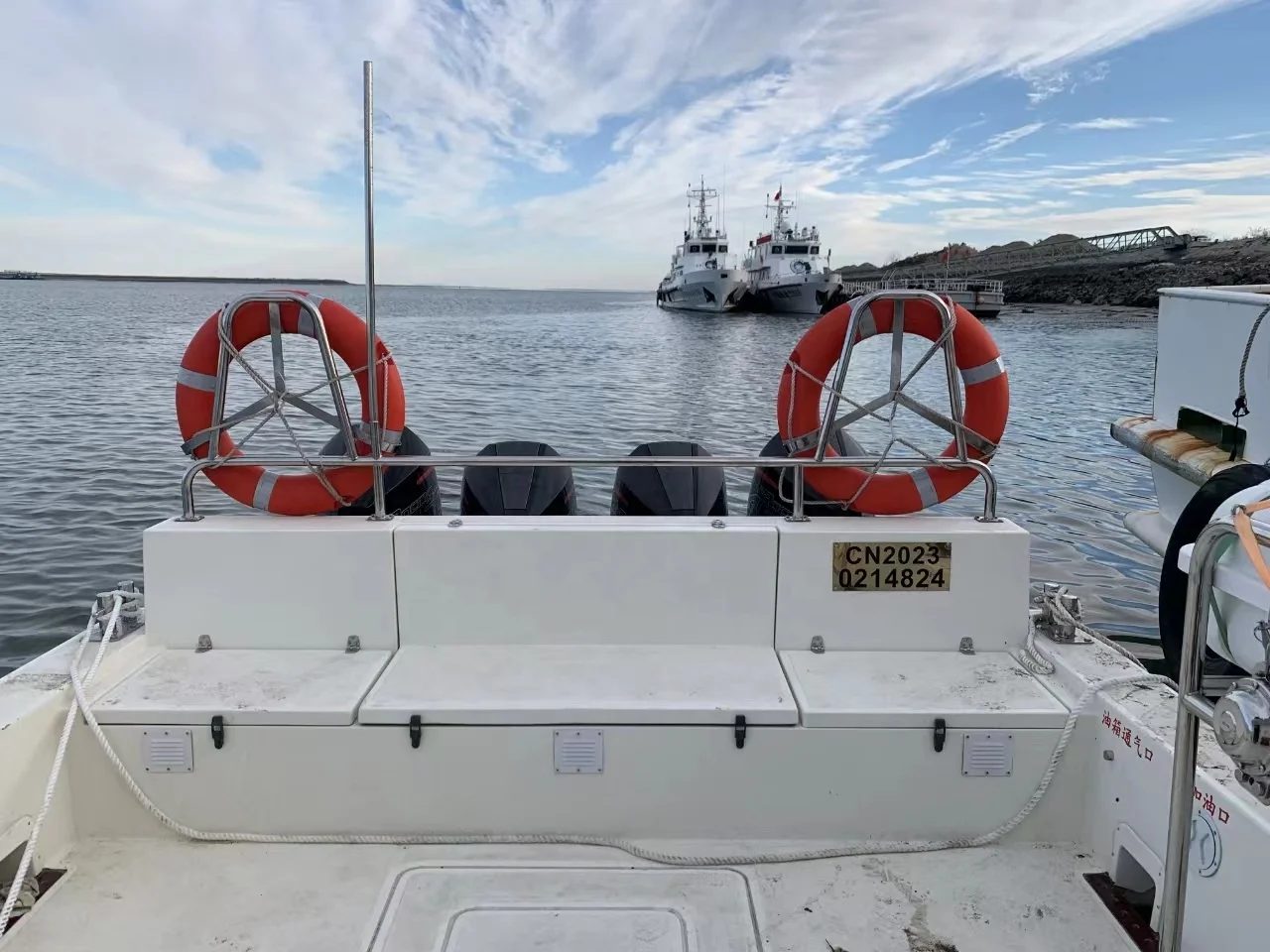 Grandsea 13m Fiberglass Offshore Speed Navy Patrol Vessel for sale China