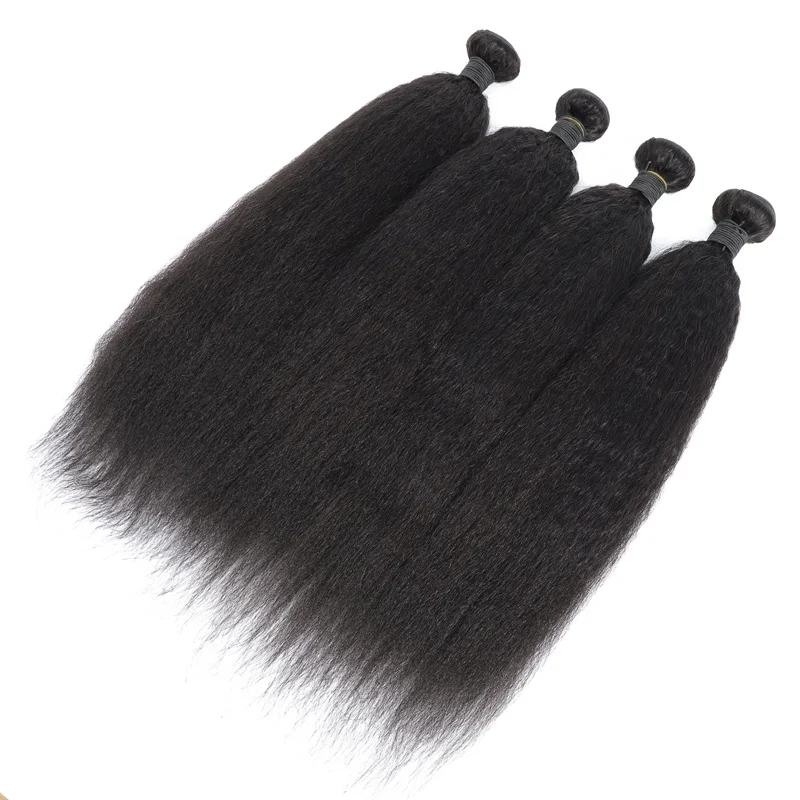 Mellow Waves High Qualiy 12A Wholesale  Cheap Brazilian Hair Bundles  for Black Women kinky straight 100% human hair Bundles