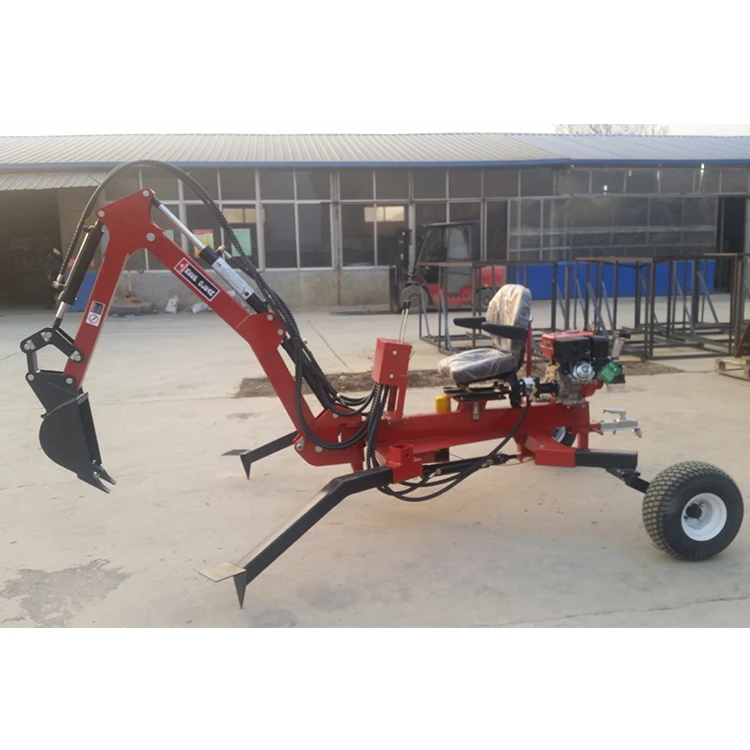 OEM горячая продажа сельскохозяйственная техника новая модель 9Hp экскаватор-погрузчик Atv экскаватор-экскаватор для фермерского