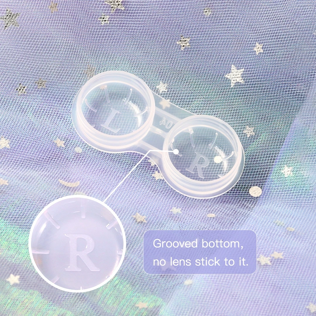 Free shipping Contact lenses case eye lens tweezers set contact lens solution lentilles de contact en gros kit complet